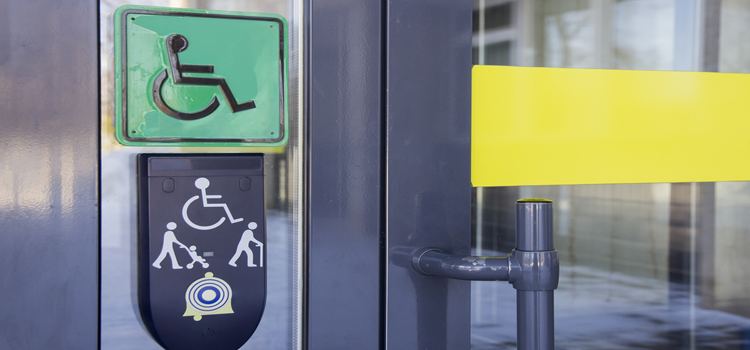 automatic handicap door opener in Farmersville